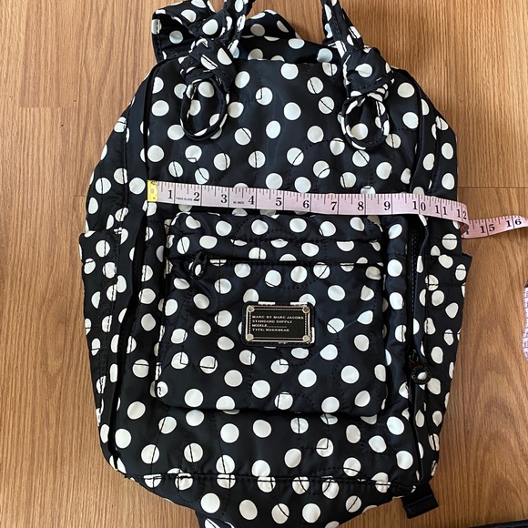❤️ Marc Jacobs Polka Dot Quilted Nylon Backpack - Picture 6 of 8